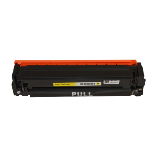 HP Compatible CF402X 201X Premium Generic Yellow Toner Cartridge