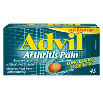 Sale - ADVIL ARTHRITIS PAIN CAPS 45*Damage box* Exp:  10/27