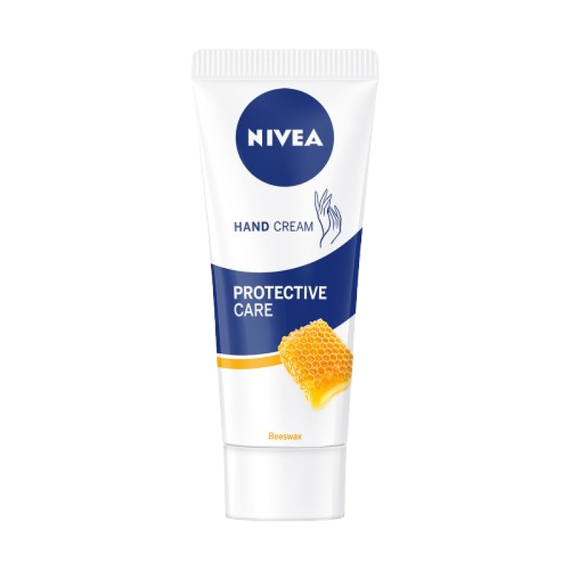NIVEA HAND CREAM PROTECTIVE CARE Beeswax 75 ml / 2.5 oz