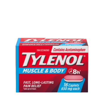 Sale - TYLENOL MUSCLE ACHES & BODY PAIN TB 16 *Damage box*  Exp: 12/26