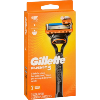 Gillette FUSION5 - 2 CARTS + HANDLE