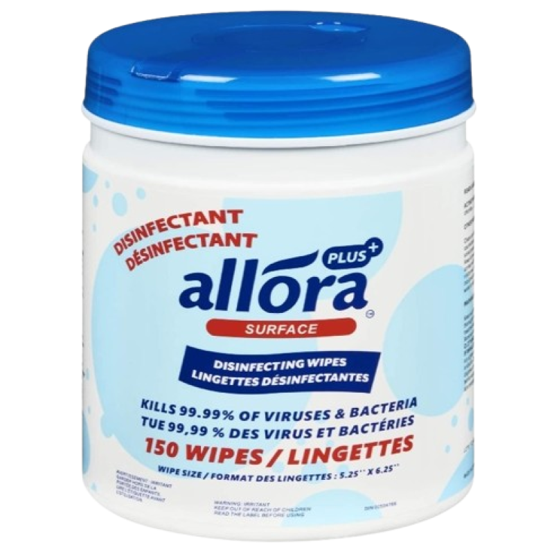 Allora SURFACE DISINFECTING WIPES, 150 WIPES