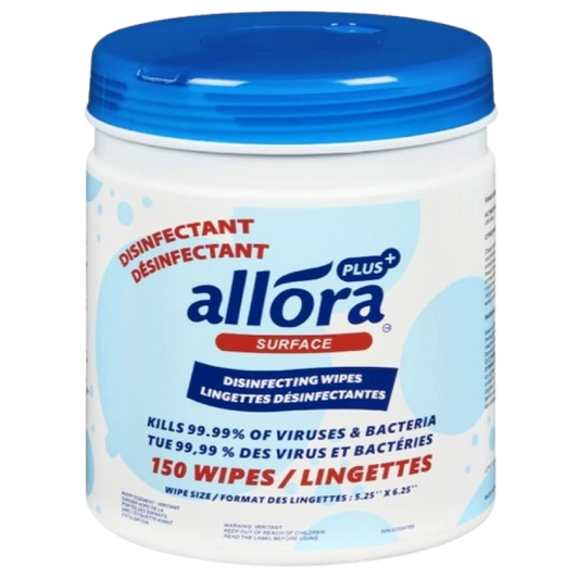 Allora SURFACE DISINFECTING WIPES, 150 WIPES