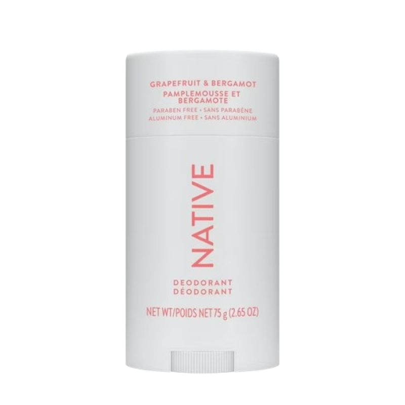 NATIVE DEODORANT GRAPEFRUIT & BERGAMOT 75G