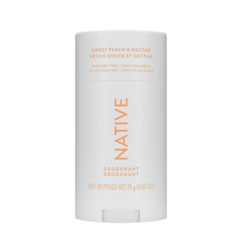 NATIVE DEODORANT SWEET PEACH & NECTAR 75G