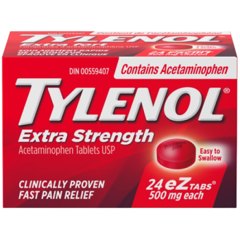 Sale - TYLENOL XST eZ TB 500MG 24 *Damage Box* Exp: 11/27 to 05/28
