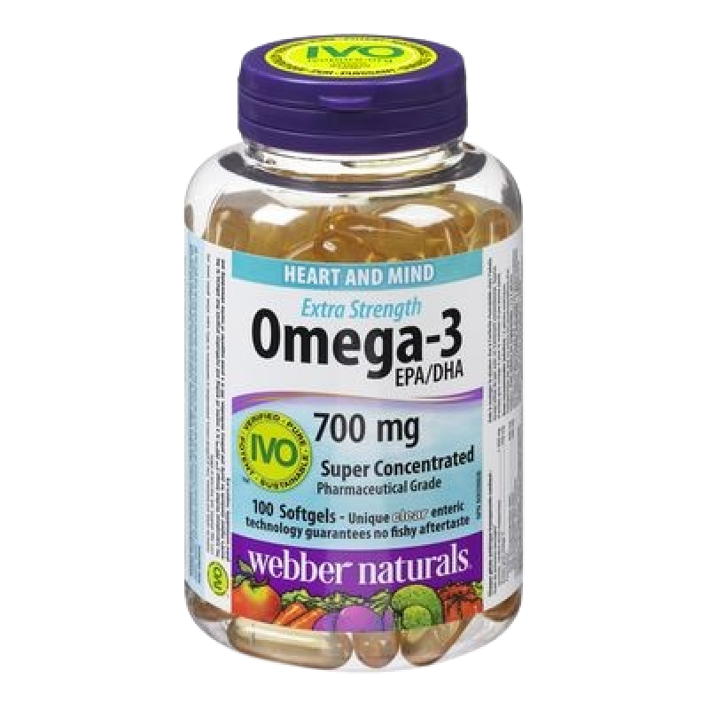 OMEGA 3 SUPER CONCENTRATE CLR ENT SFTGEL 100WEBBER 700mg