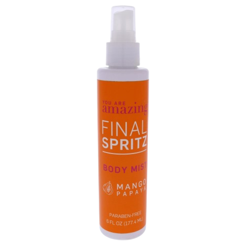 You Are AMAZING Spray Body Mist Mango Papaya (6 oz)