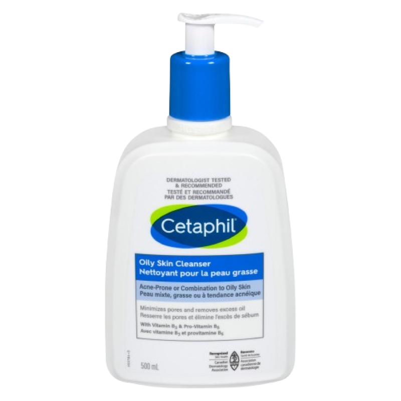 CETAPHIL OILY SKIN CLEANSER 500ML