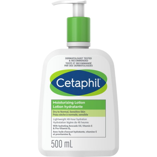 CETAPHIL MOISTURIZING LOT 500ML