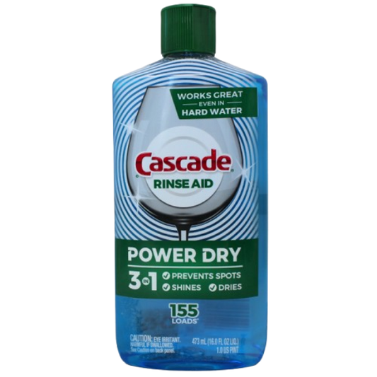CASCADE PLATINUM RINSE AID 473ML