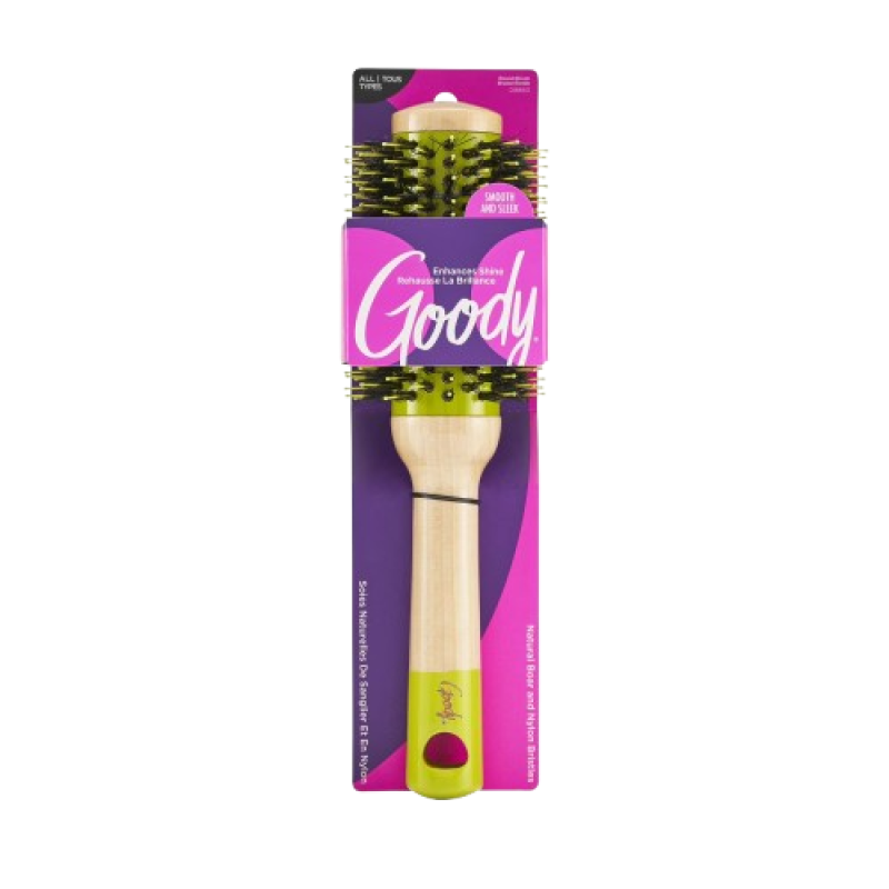 Goody Wood Hot Round Brush, Assorted Colors
