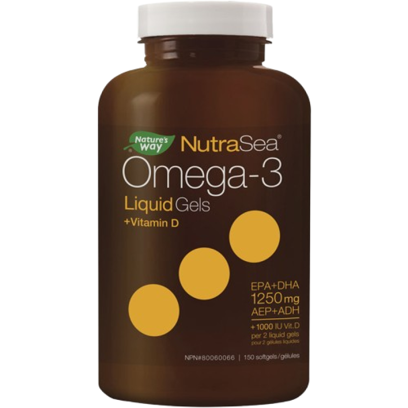 Omega 3 NUTRASEA +D FRESH MINT LIQ GEL 150