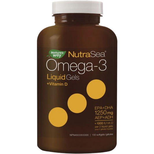 Omega 3 NUTRASEA +D FRESH MINT LIQ GEL 150