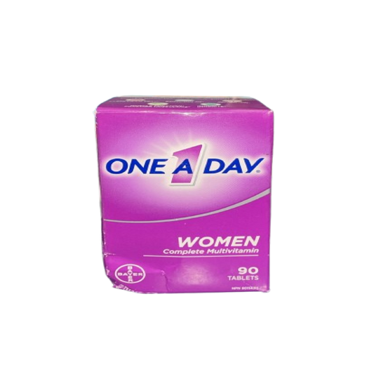 Sale-ONE A DAY COMPLETE MULTIVITAMIN WOMEN TB 90*Damage Box* Exp-05/26