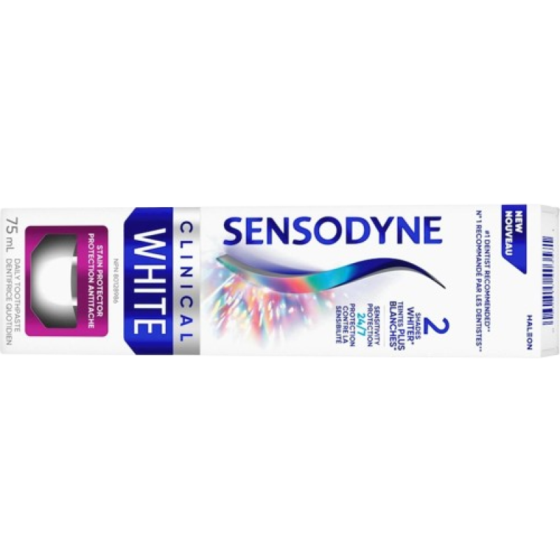SENSODYNE CLINIC WHITE T/P STAIN PROTECTOR 75ML