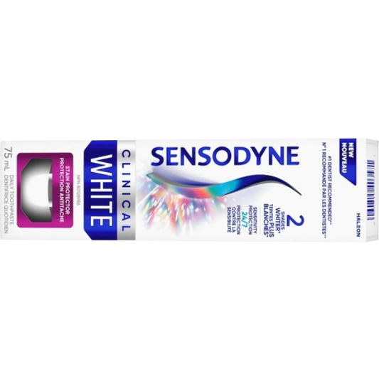 SENSODYNE CLINIC WHITE T/P STAIN PROTECTOR 75ML