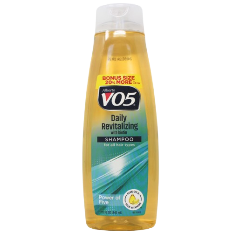 ALBERTO V05 SHAMP 443ML DAILY REVITALIZING