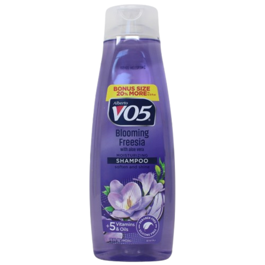 ALBERTO V05 SHAMP 443ML BLOOMING FREESIA MOISTURIZING