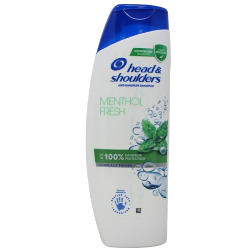 HEAD&SHOULDERS SHAMP 400ML MENTHOL
