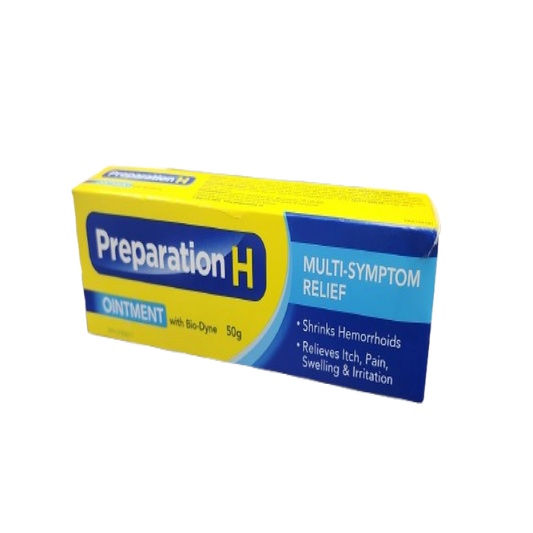 Sale -  Preparation H - OINTMENT 50g *Damage Box* Exp: 12/26 to  1/27