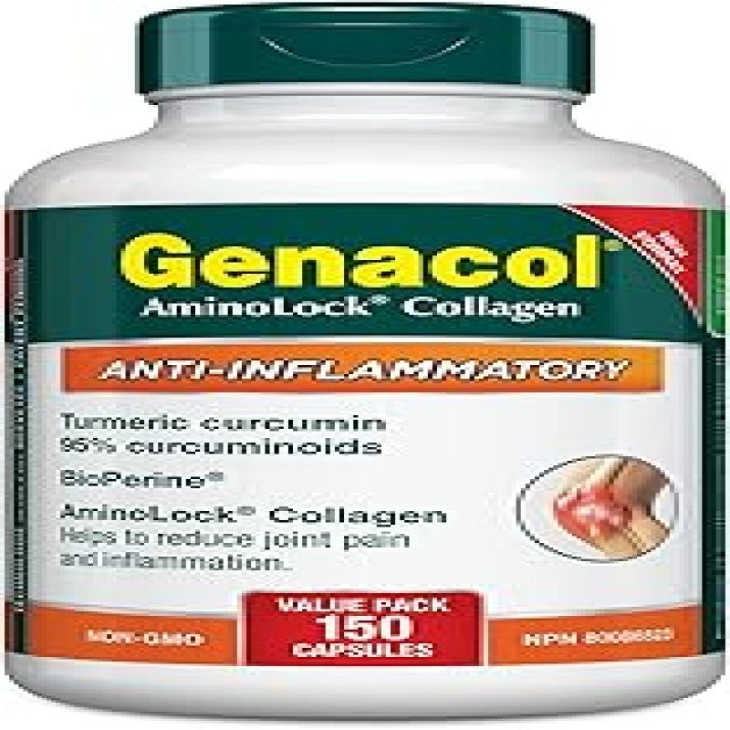 Sale -  Sale - Genacol ANTI-INFLAMMARORY - 150 Cp - * Damage box* Exp between: 01/26 - 02/26