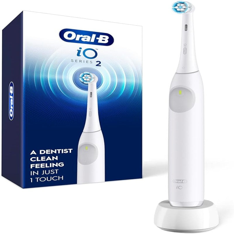 ORAL-B IO SERIES 2 RECHARGEABLE TOOTHBRUSH, WHITE 1 COUNT