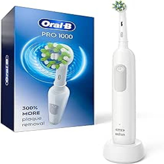 Toothbrush, White, Rechargeable Power Toothbrush with 1 Brush Head