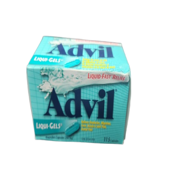 Sale - ADVIL LIQUI-GEL 115 *Damage Box* Exp between: 01/26 - 10/27