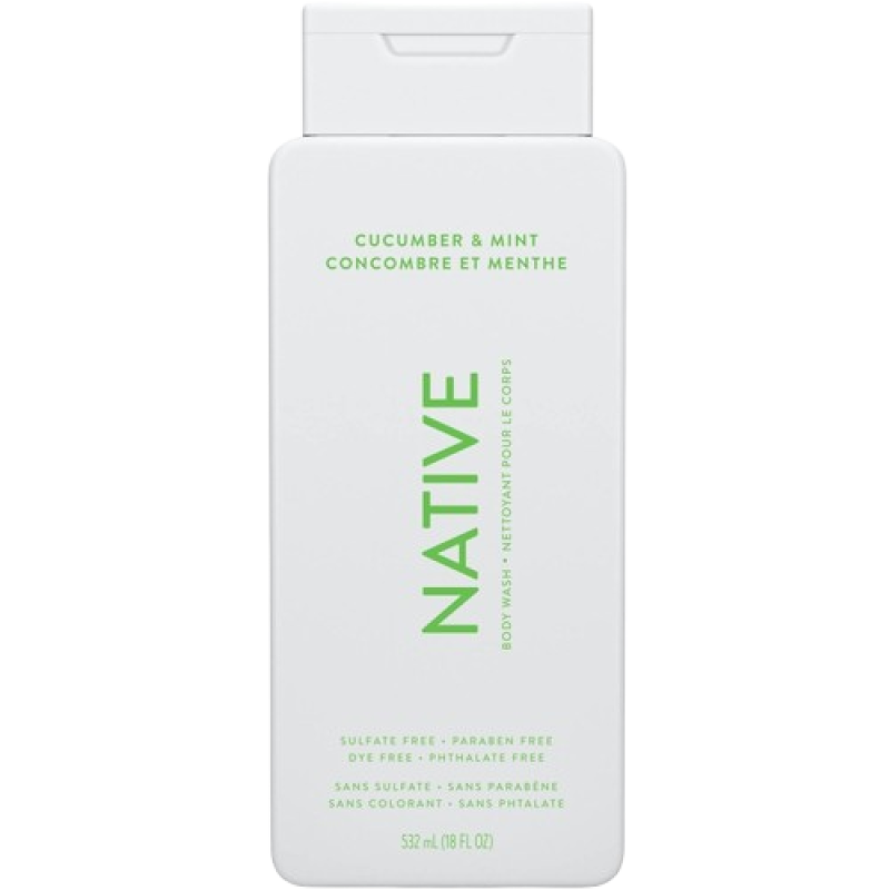 Native Native Body Wash Cucumber & Mint
