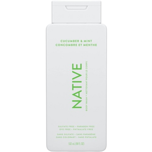 Native Native Body Wash Cucumber & Mint