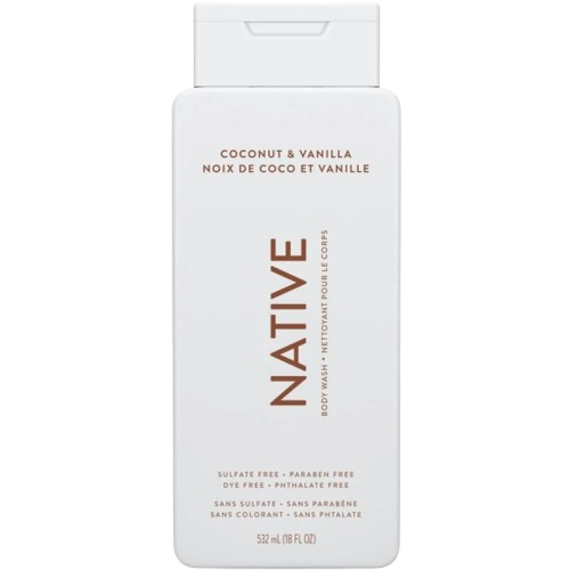 Native Native Body Wash Coconut & Vanilla