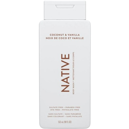 Native Native Body Wash Coconut & Vanilla
