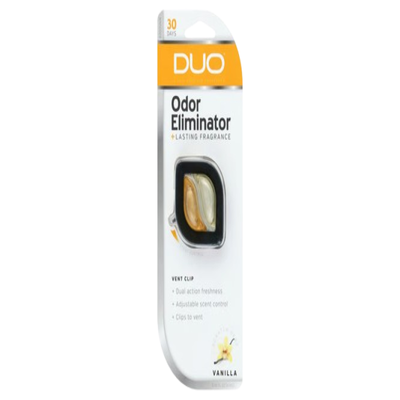 DUO Odor Eliminating Vanilla Air Freshener