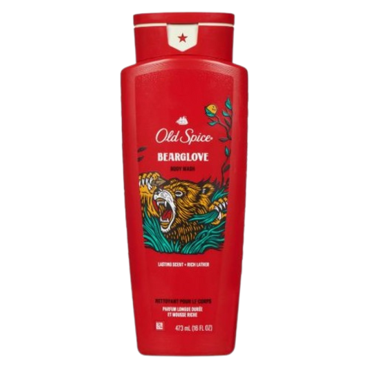 OLD SPICE WILD COLLECTION BODY WASH - BEARGLOVE 473ML
