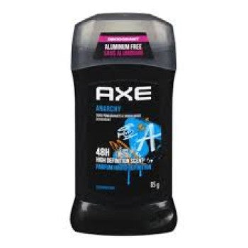 AXE DEODORANT STICK ANARCHY ALL DAY FRESH - 85G