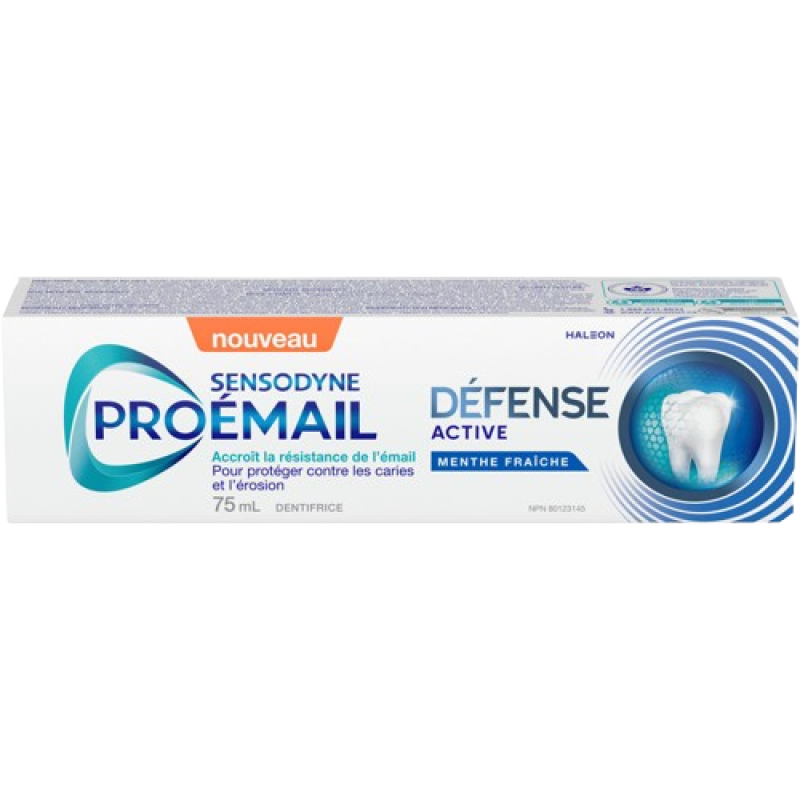 Sale- Sensodyne Active Shield - Fresh Mint 75ml *Damage box* Exp: 11/25