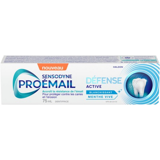 Sale- Sensodyne  Active Shield Whitening - Fresh Mint 75ml *Damage box* Exp: 08/26