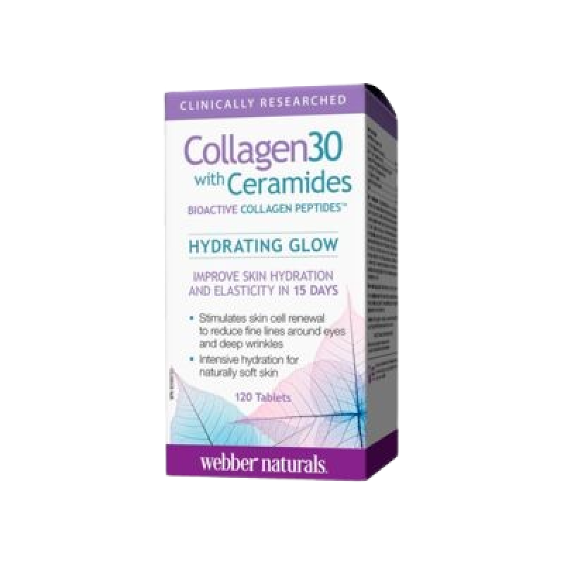 Sale- COLLAGEN 30 HYDRATE W/CERAMIDER TB 120 WEBBER *Damage box * Exp: 03/27