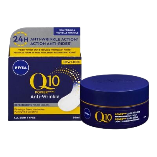Sale- NIVEA VIS Q10 PLUS NIGHT WRINKLE 50ML *Damage box*