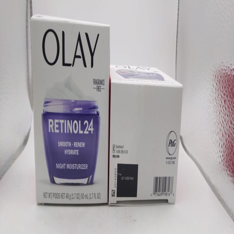 Olay Regenerist Retinol 24 Night Facial Moisturizer, 1.7 fl oz Fragrance-Free