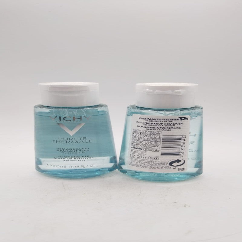 Vichy Purete Thermale Soothing Eye Make-Up Remover, 100ml