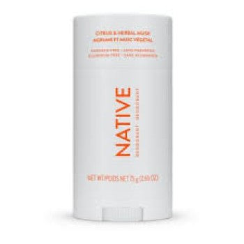 Native Citrus & Herbal Musk Paraben and Aluminum Free 75G Deodorant
