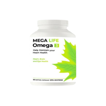 MEGA LIFE Omega 3 *90 softgel caops