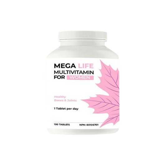 MEGA LIFE MULTIVITAMIN FOR WOMEN 100 TAB