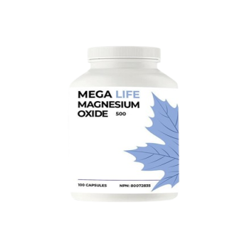 MEGA LIFE MAGNESIUM OXIDE 500 MG 100 CAPS