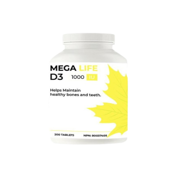 MEGA LIFE D3 1000 IU