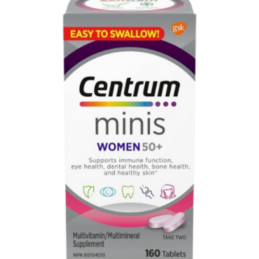 Sale- CENTRUM MINIS WOMAN 50+ 160 TB *Damage box* Exp; 11/26
