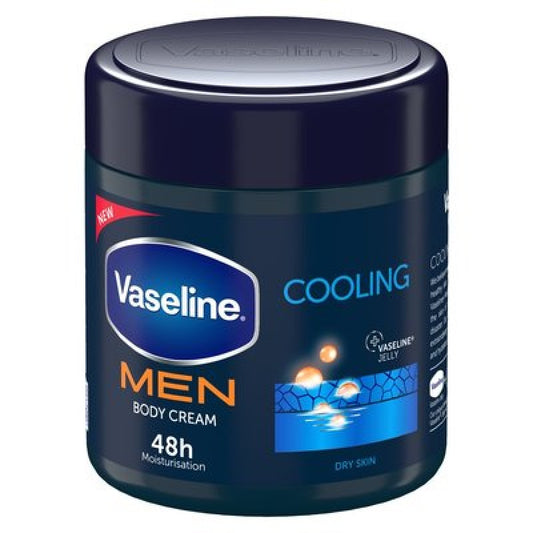 Vaseline MEN BODY CREAM 400 ML 13.52 fl oz COOLING