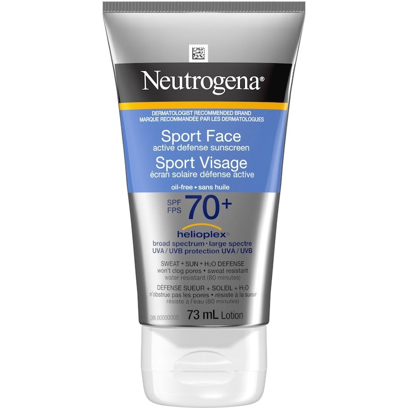 Neutrogena 73ml lotion Sport face active defense spf 70